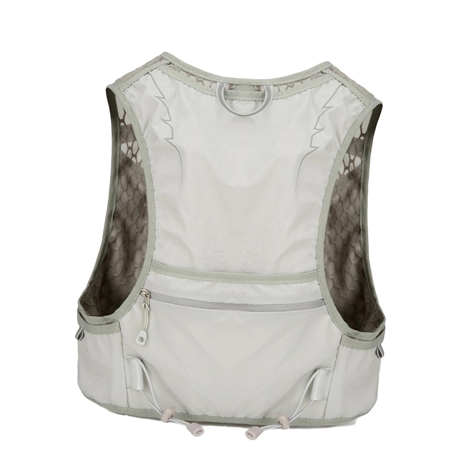 Running Gear Bag For Men - Gilet Idratazione con Tasche Multiple, Attrezzatura