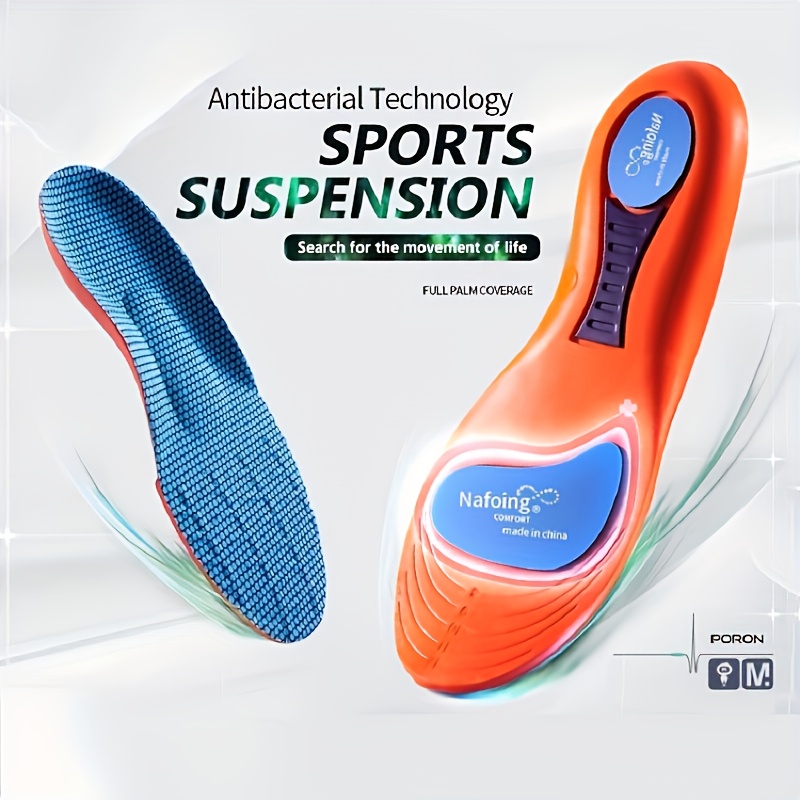 Insole Arch Support - Soletta in EVA Traspirante e Confortevole