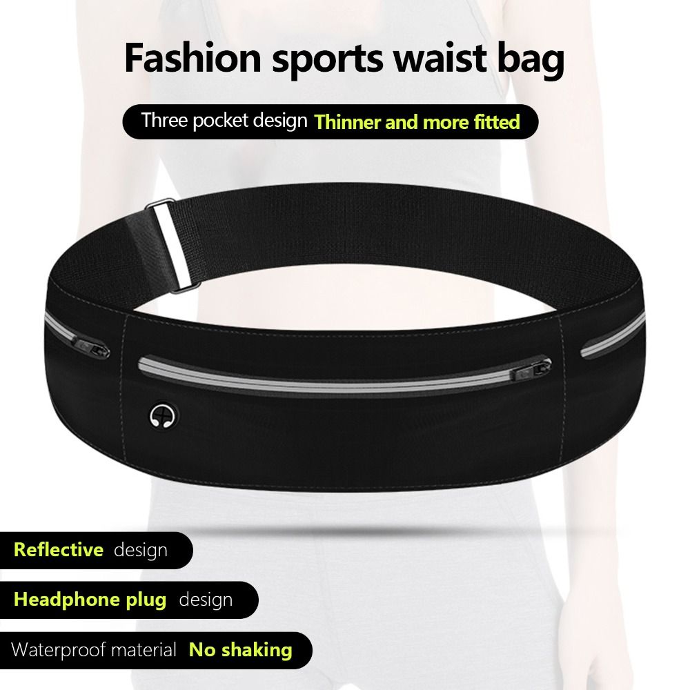 Running Gear Bag For Men - Marsupio Impermeabile da Uomo per Corsa,