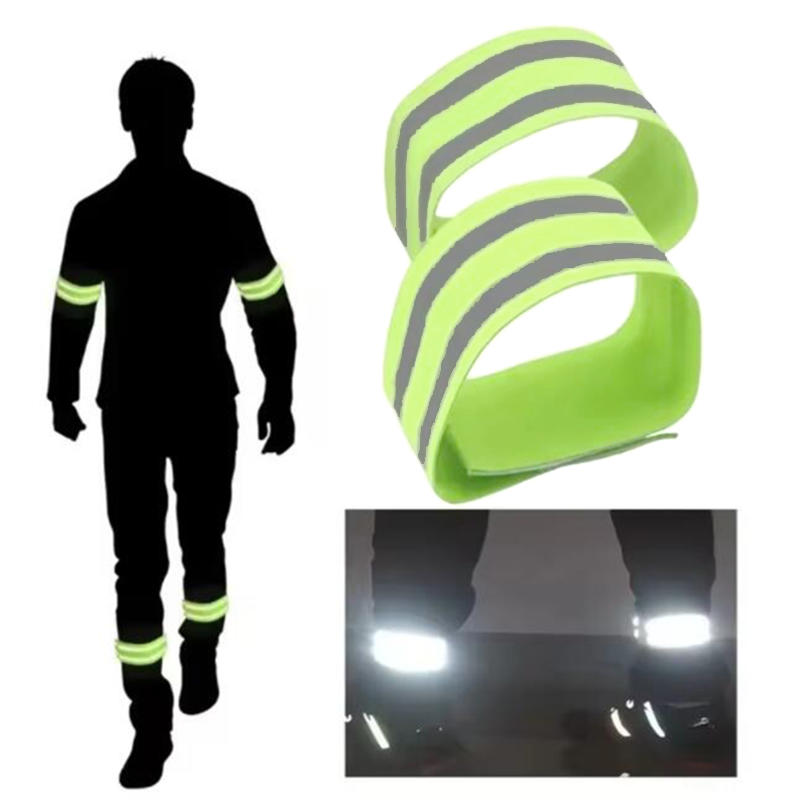 Running Gear Night - Fasce Riflettenti ad Alta Visibilità Regolabili