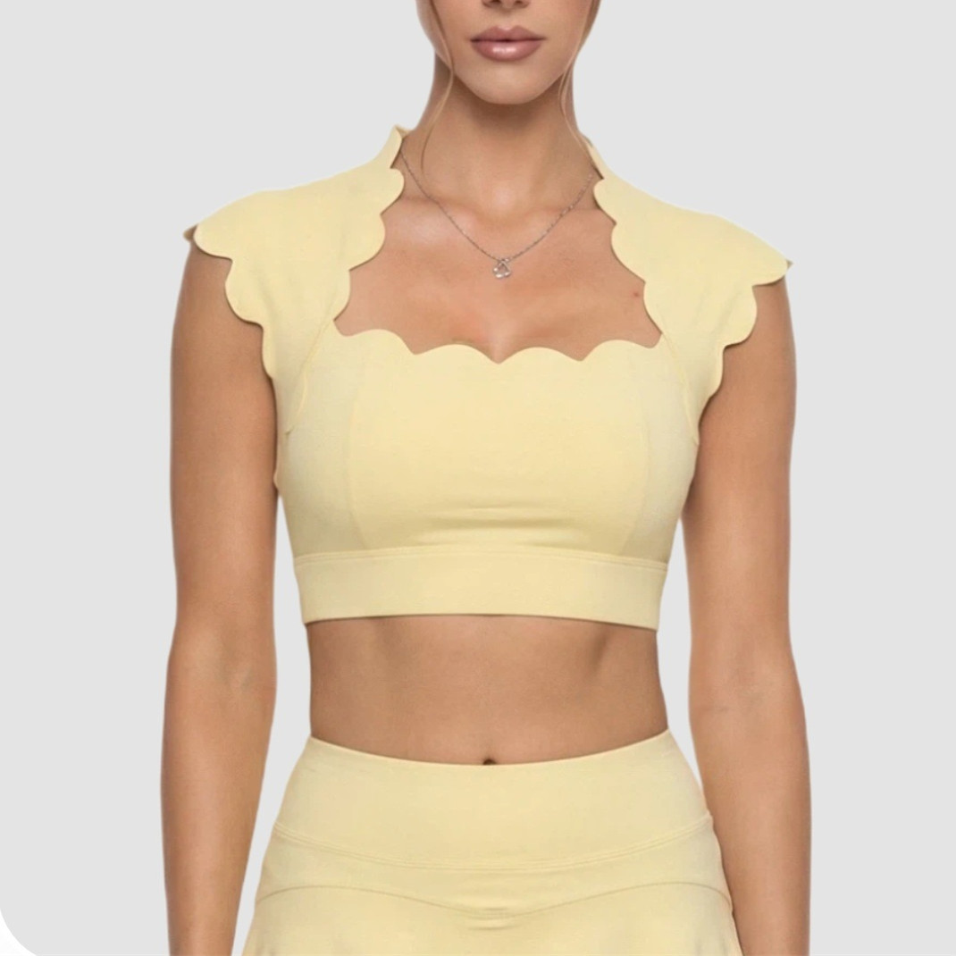 Running Gear For Women - Top Sportivo da Donna con Imbottitura,