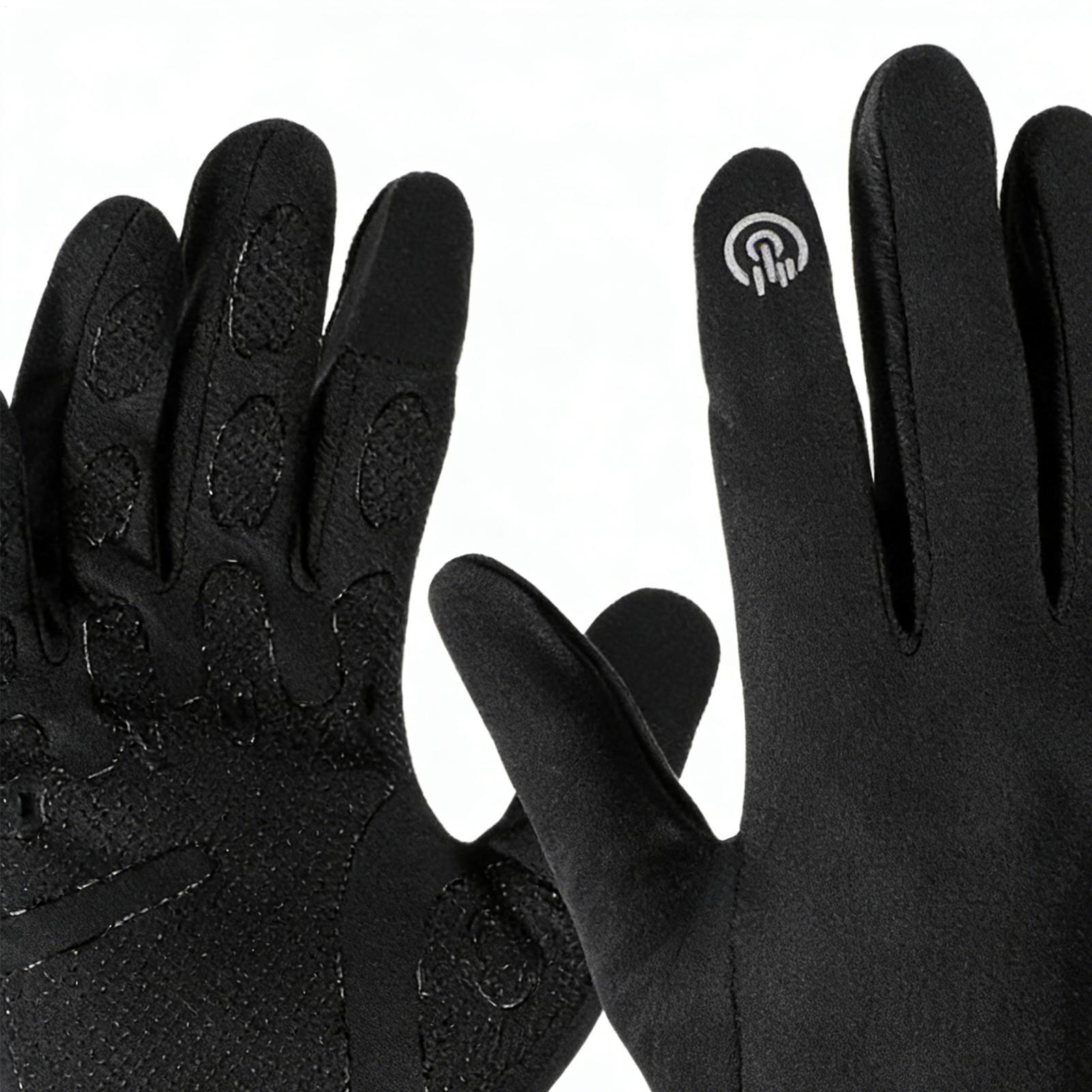 Running Gear In Snow - Guanti da ciclismo caldi Guanti da