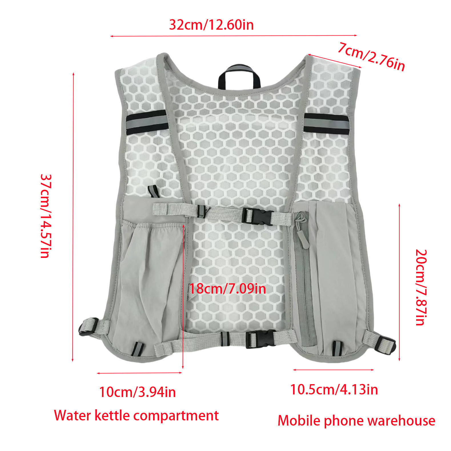Gilet Riflettente Leggero da C - Running Gear For Your Phone recensione e prezzo