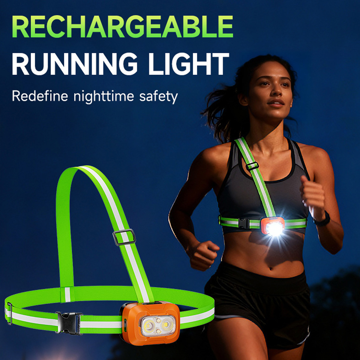 Luce da Corsa USB Ricaricabile - Running Gear Night recensione e prezzo