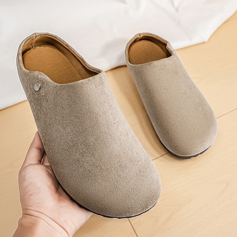 Pantofole in Pelle Scamosciata - Insole Arch Support recensione e prezzo