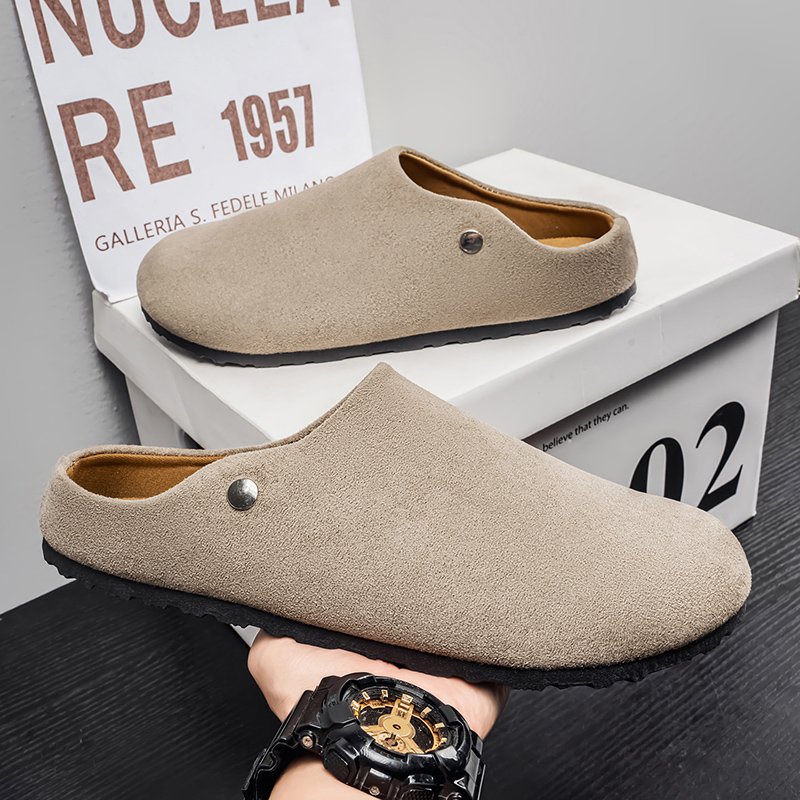 Pantofole in Pelle Scamosciata - Insole Arch Support recensione e prezzo