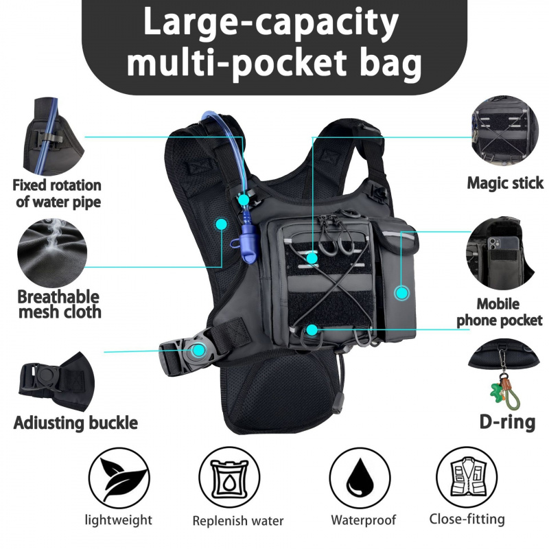 Nuovo Gilet Tattico 2026 con S - Running Gear Bag For Men recensione e prezzo