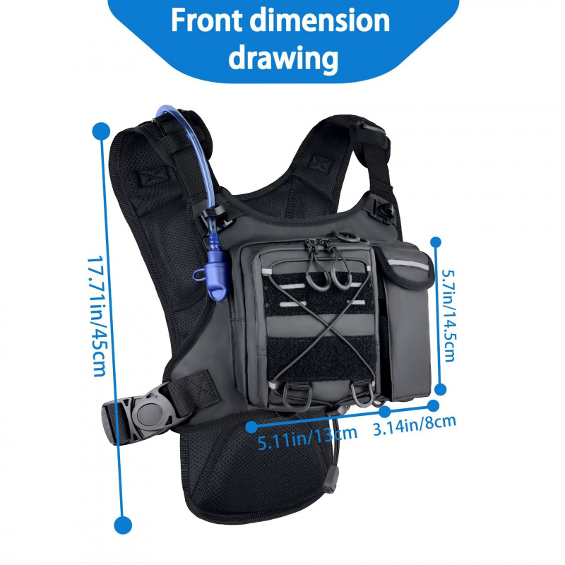 Nuovo Gilet Tattico 2026 con S - Running Gear Bag For Men recensione e prezzo
