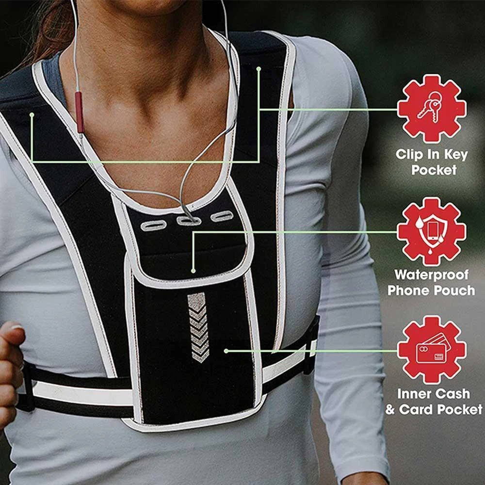 Gilet da corsa porta telefono  - Running Gear Phone recensione e prezzo