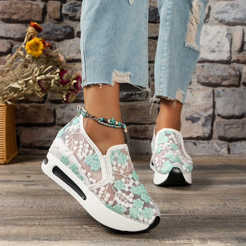 Scarpe basse in pizzo con plat - Running Gear For Women recensione e prezzo