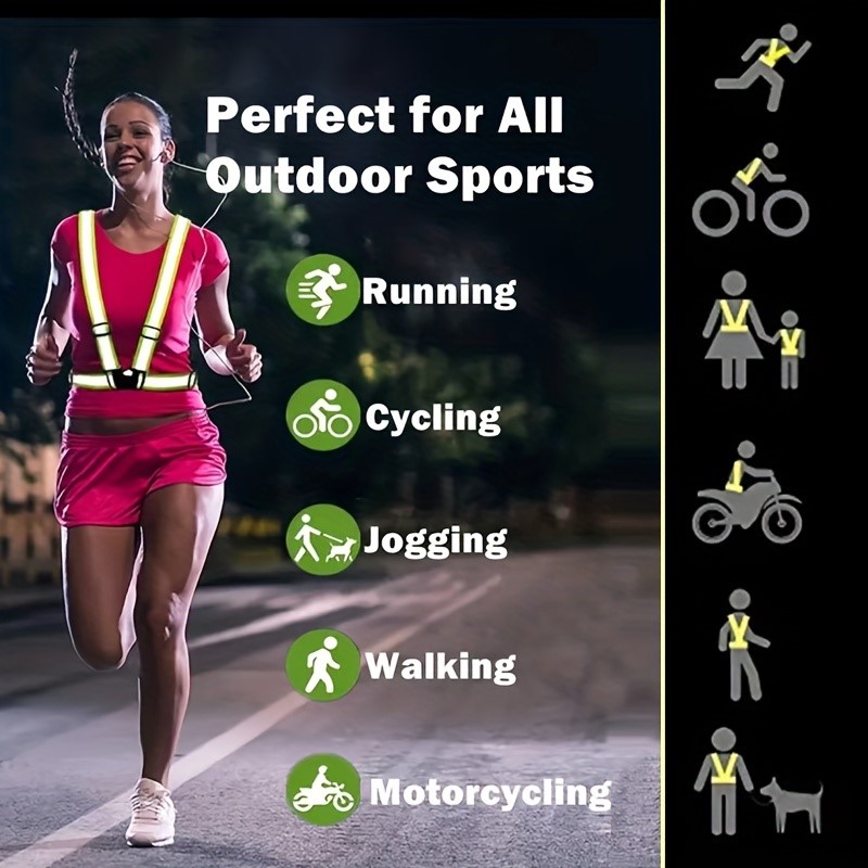 Gilet di Sicurezza Riflettente - Running Gear Night recensione e prezzo