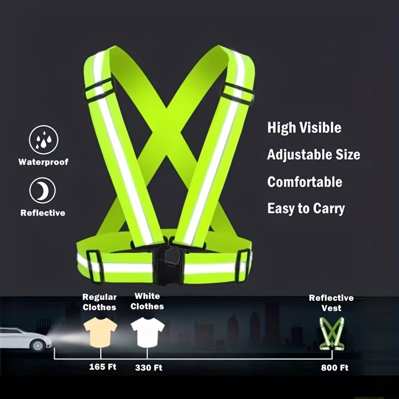 Gilet di Sicurezza Riflettente - Running Gear Night recensione e prezzo
