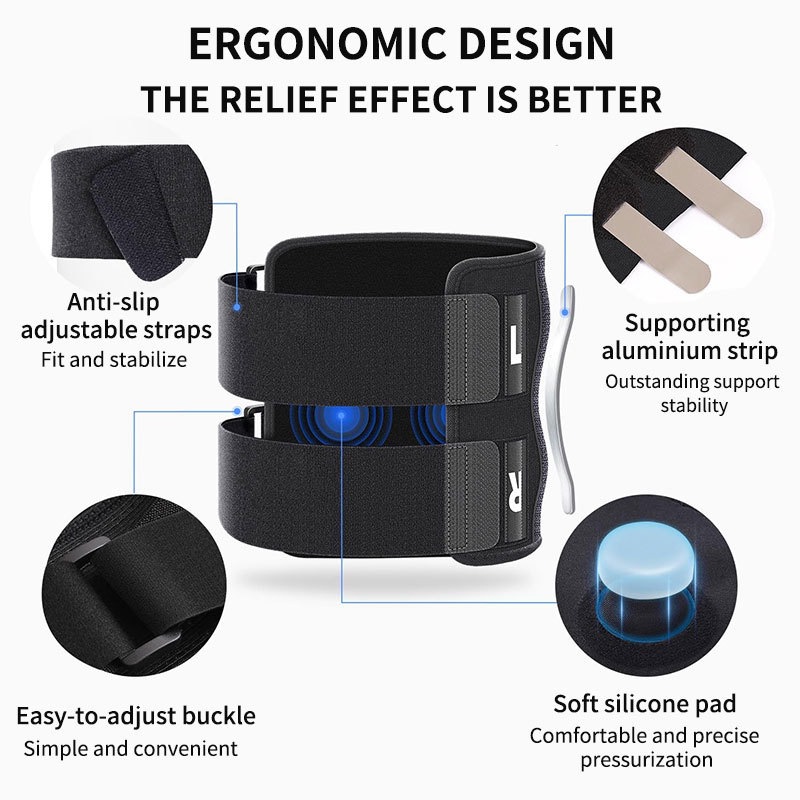 1 Paio di Supporti per Ginocch - Running Recovery Gear recensione e prezzo